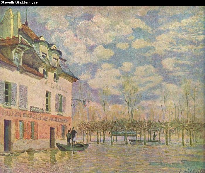 Alfred Sisley Kahn in der Uberschwemmung